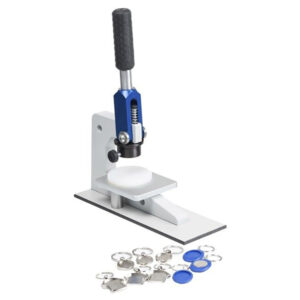 Máquina para hacer llaveros y troqueladora C50